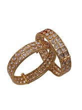 latest artificial designer Polki Kada Bangles Set